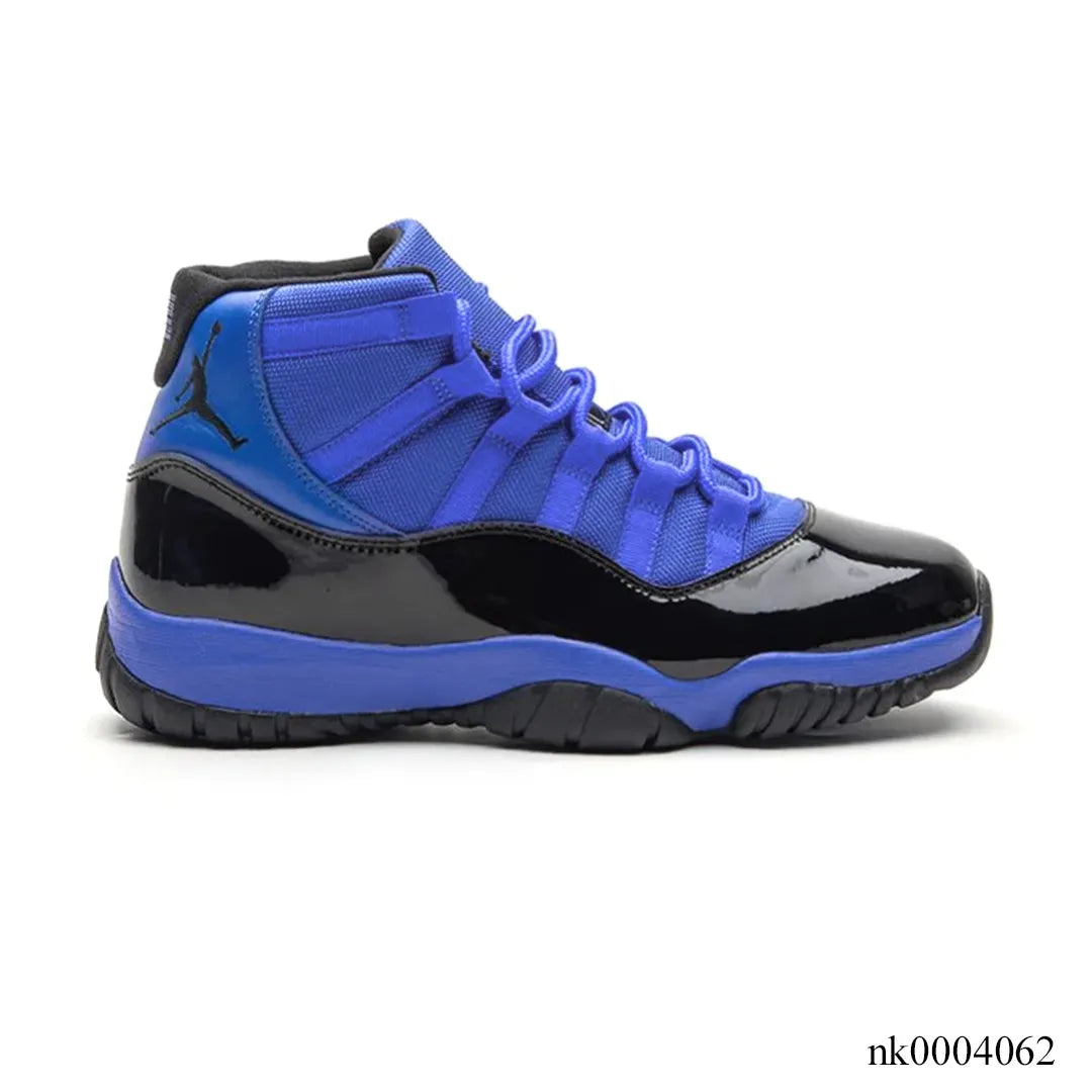 Air Jordan 11 Royal Blue And Black Shoes Sneakers