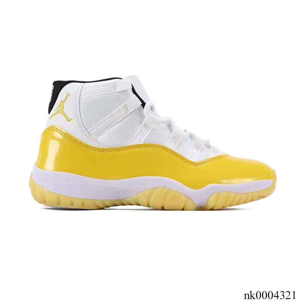 Air Jordan 11 White Yellow Shoes Sneakers