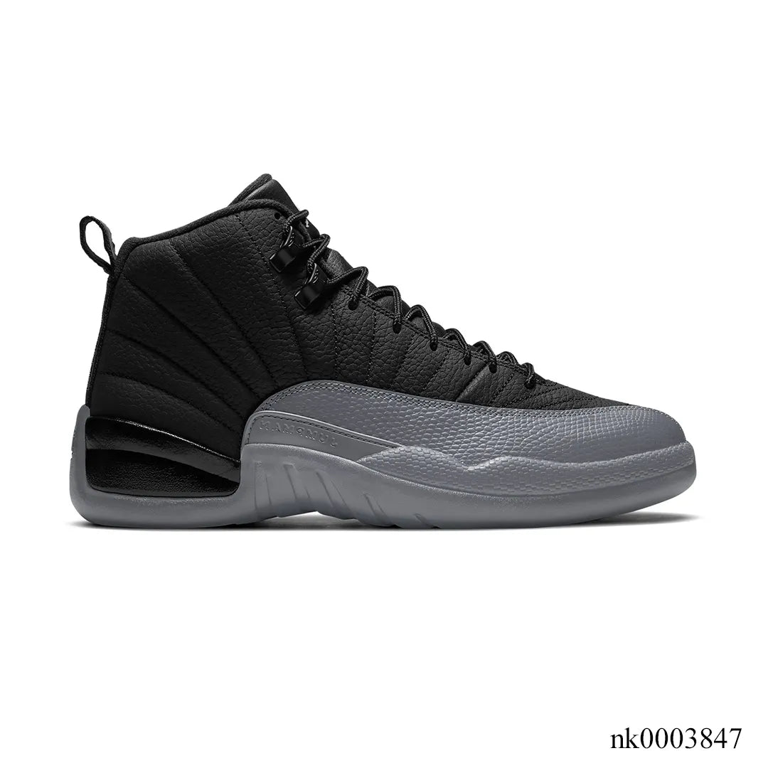 Air Jordan 12 Black/Wolf Grey Shoes Sneakers