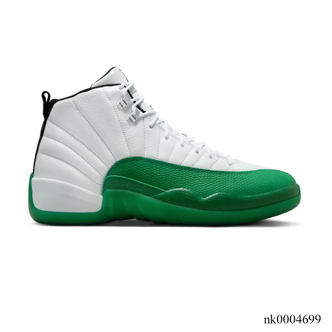 Air Jordan 12 Bucks White Green Shoes Sneakers