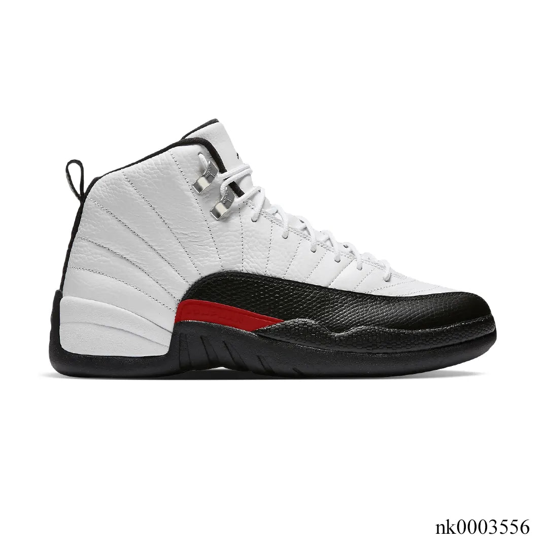 Air Jordan 12 Red Taxi Shoes Sneakers