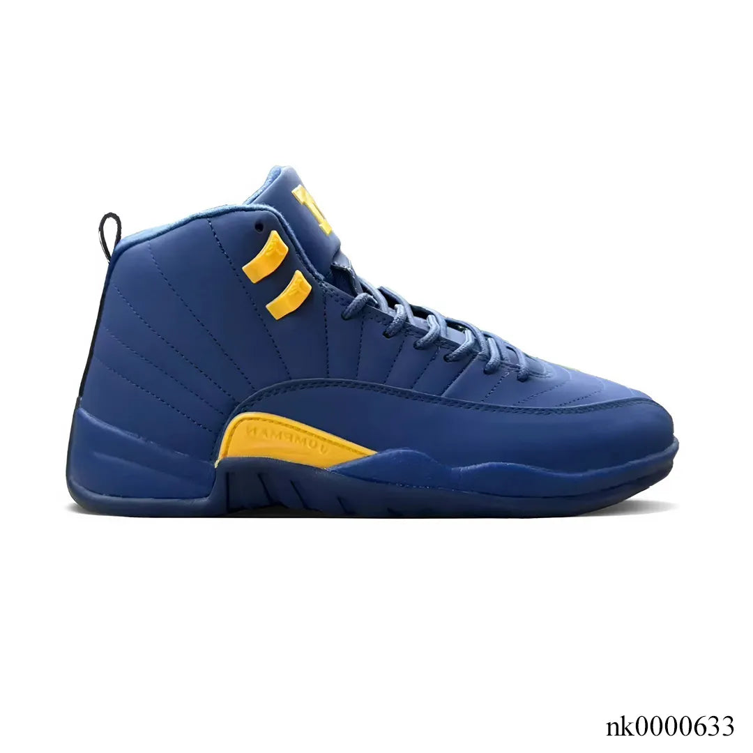 Air Jordan 12 Retro Michigan Shoes Sneakers