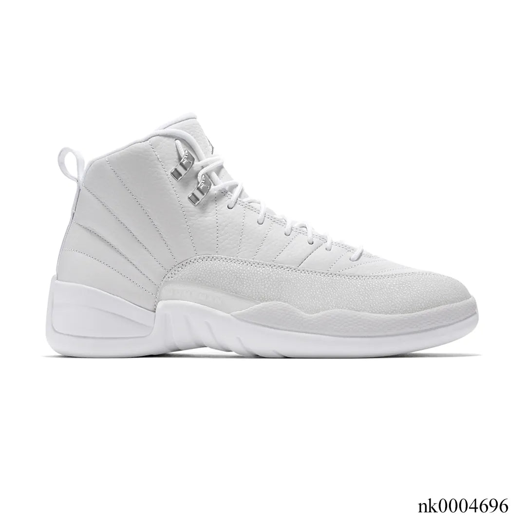 Air Jordan 12 Triple White Shoes Sneakers