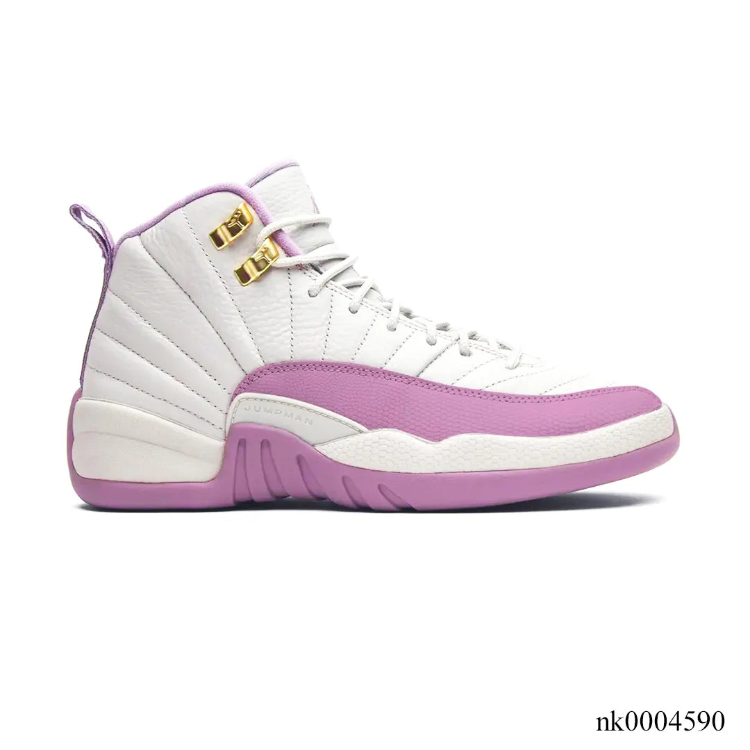 Air Jordan 12 White Pink Shoes Sneakers