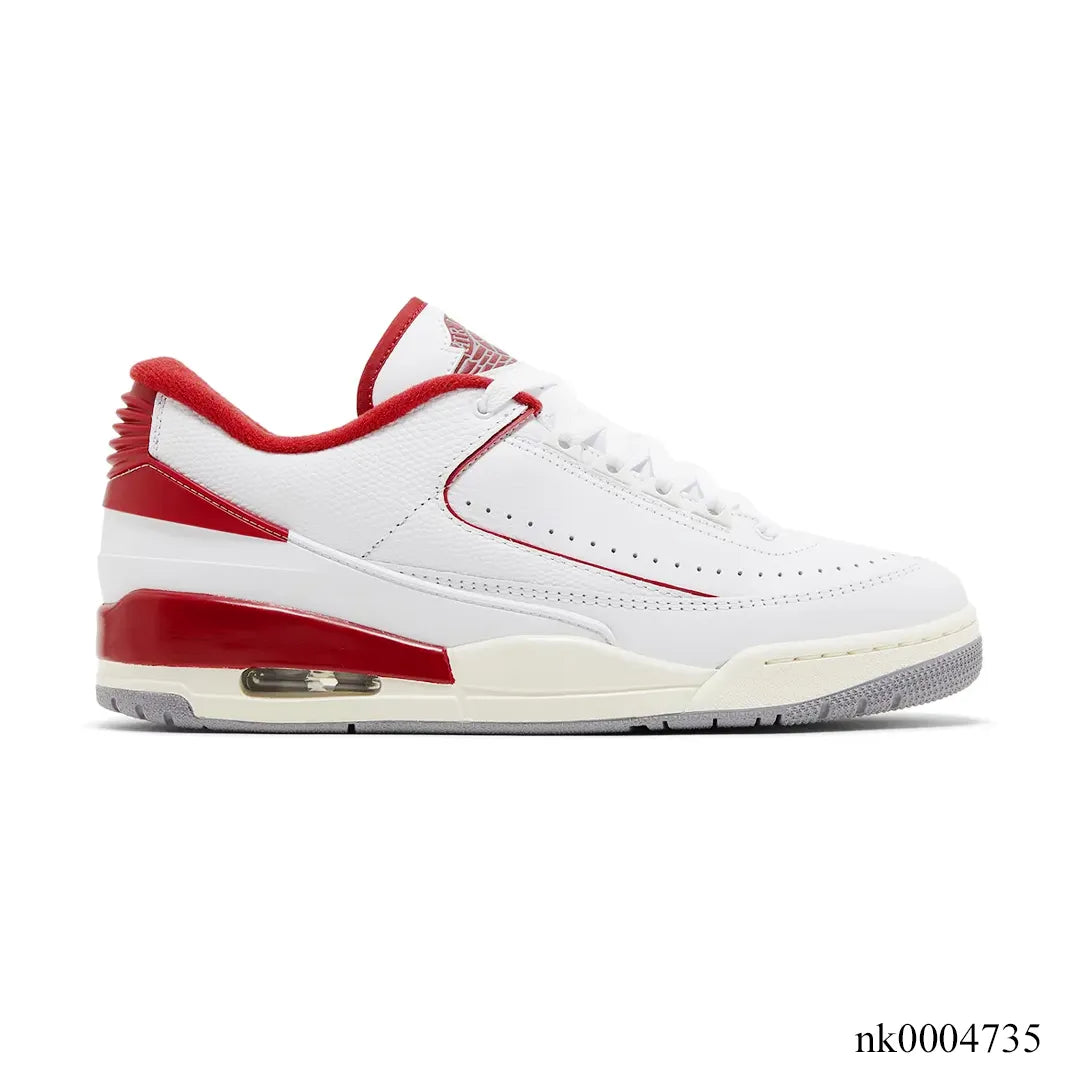 Air Jordan 2/3 White Varsity Red Shoes Sneakers