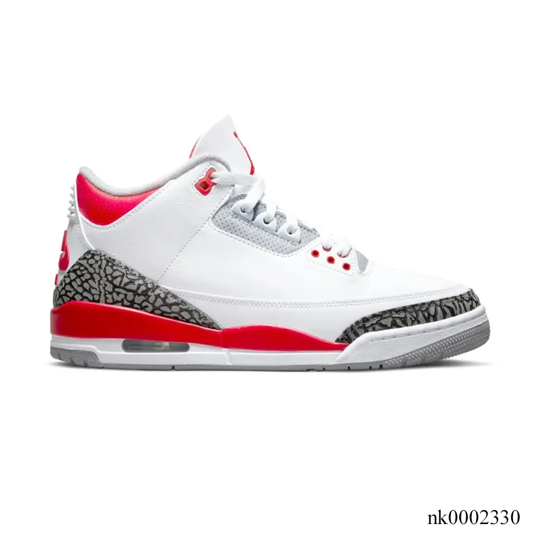 Air Jordan 3 Retro Fire Red Shoes Sneakers