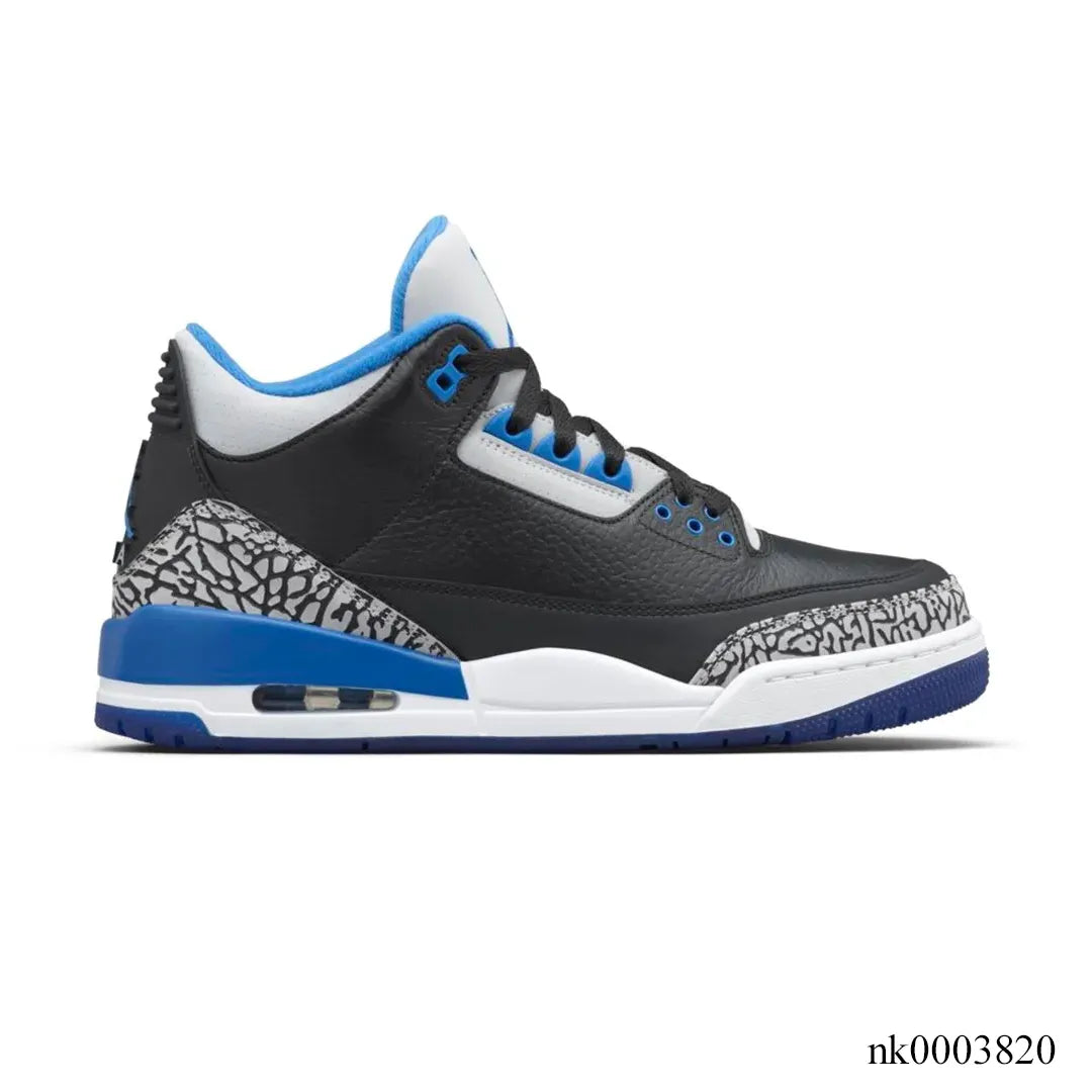 Air Jordan 3 Sport Blue Shoes Sneakers
