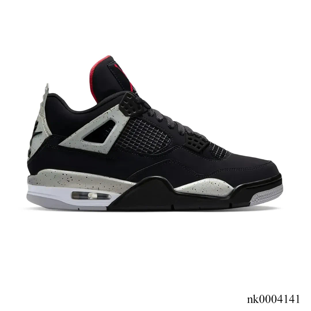 Air Jordan 4 Black Cement Shoes Sneakers