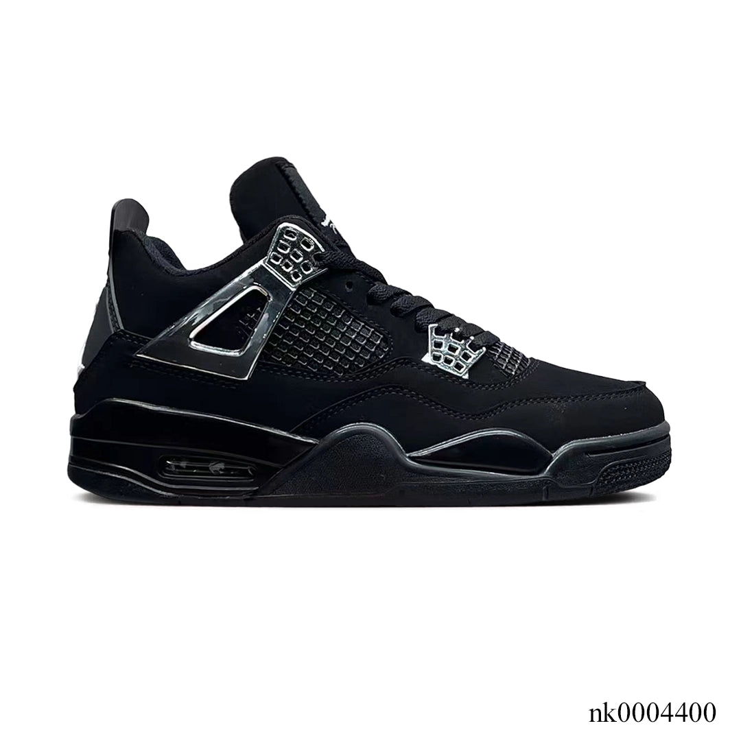 Air Jordan 4 Black Chrome Shoes Sneakers