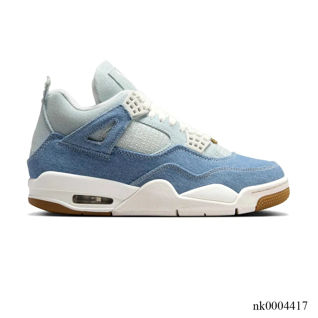 Air Jordan 4 Denim Worn Blue Shoes Sneakers