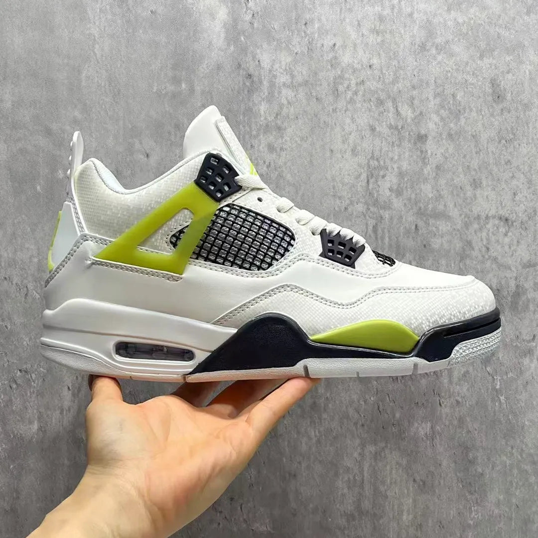 Air Jordan 4 Light Lemon Twist Shoes Sneakers