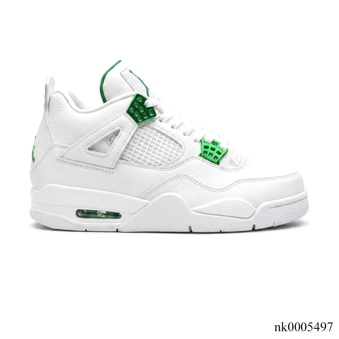 Air Jordan 4 Retro 'Metallic Green' Shoes Sneakers