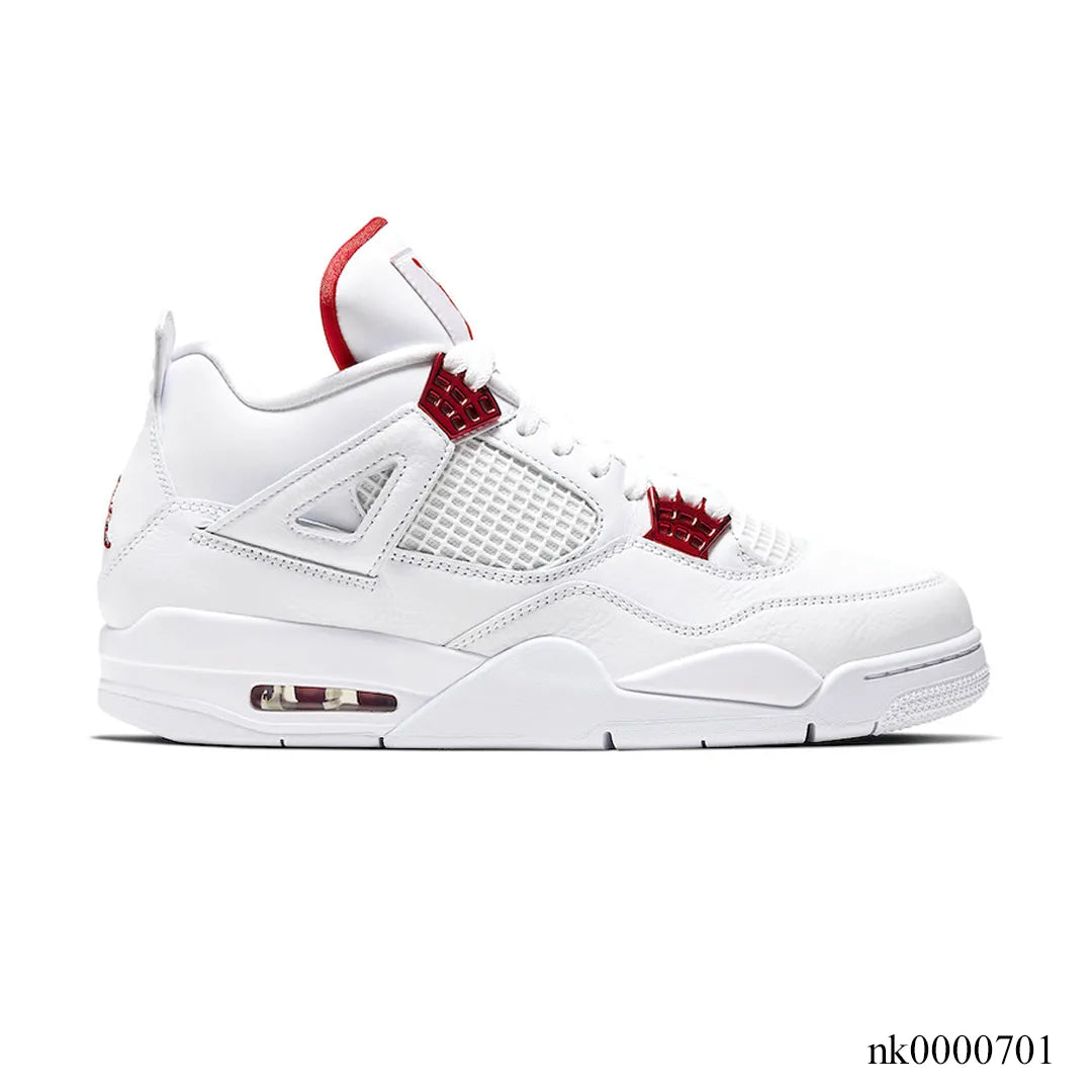 Air Jordan 4 Retro Metallic Red Shoes Sneakers