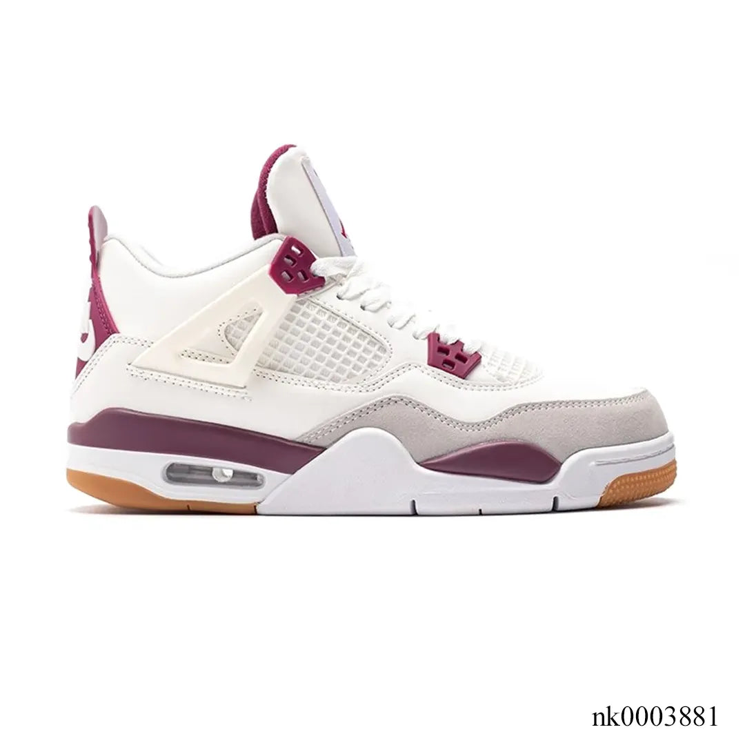 Air Jordan 4 SB Sapphire White Purple Shoes Sneakers