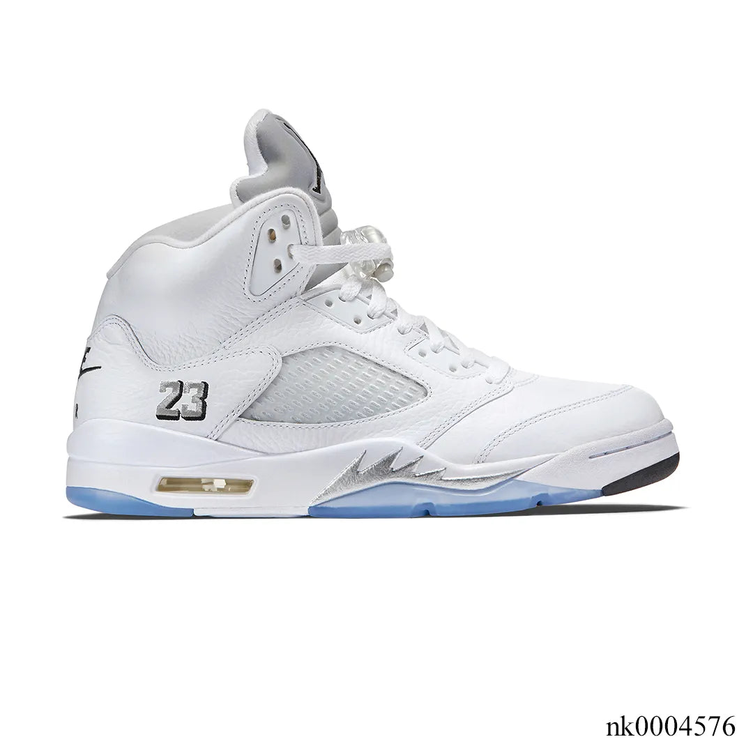 Air Jordan 5 White Metallic (2026) Shoes Sneakers