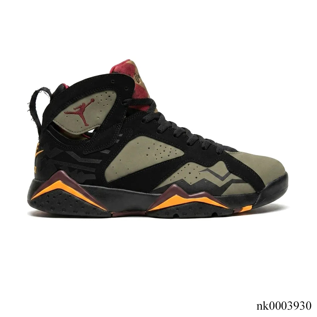 Air Jordan 7 Retro Black Olive Shoes Sneakers