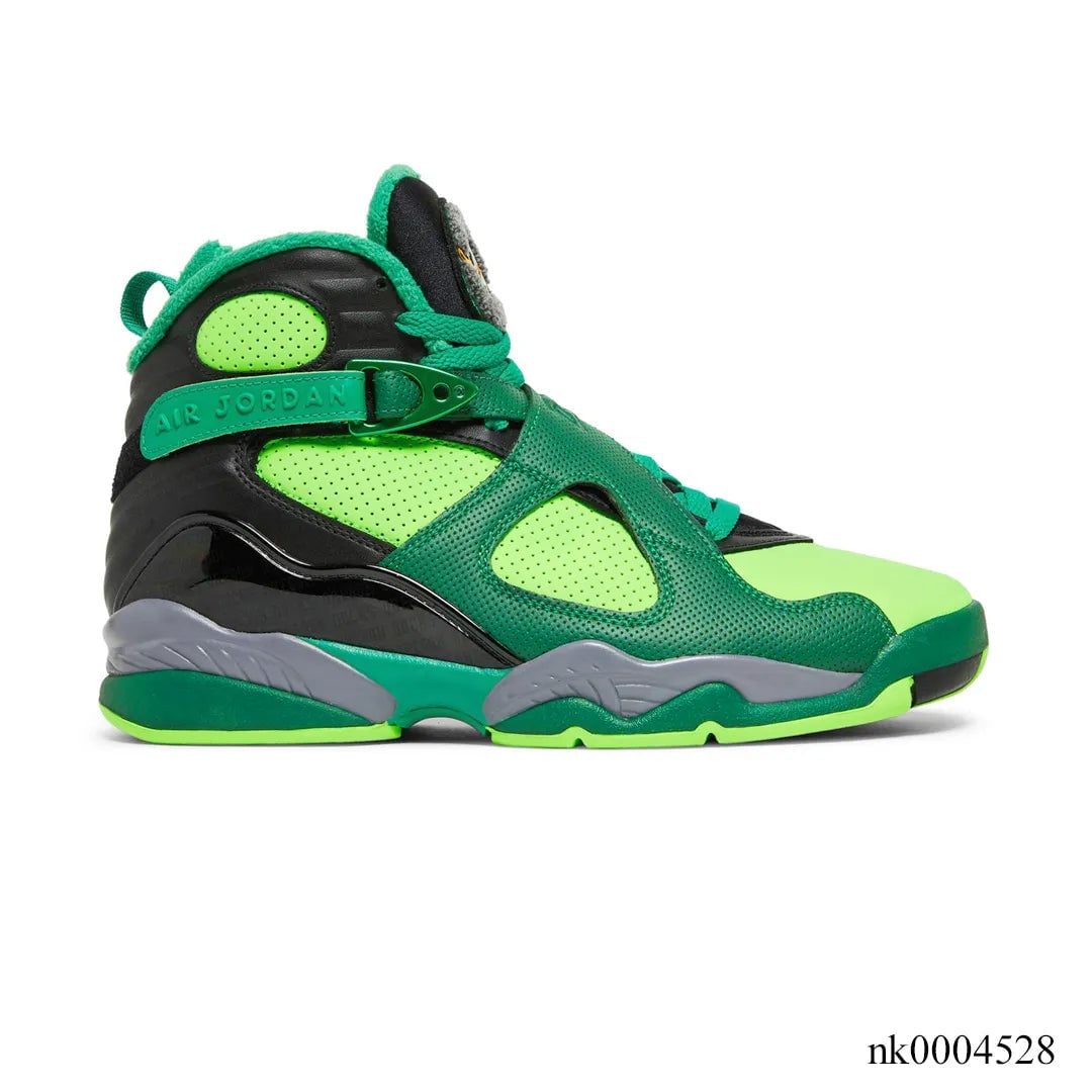 Air Jordan 8 Oregon PE Gorge Green Shoes Sneakers