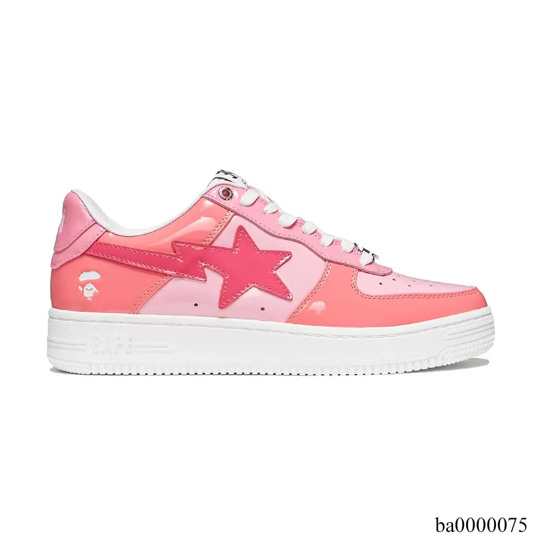 BAPE Sta Low Color Camo Combo Pink Shoes Sneakers