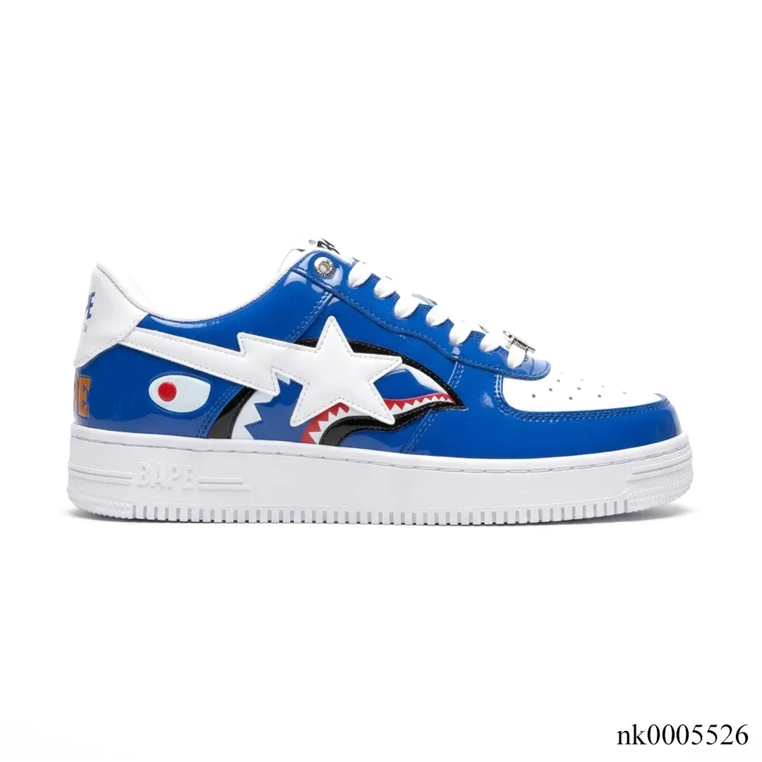 Bapesta Low M1 'Shark Face - Blue' Shoes Sneakers