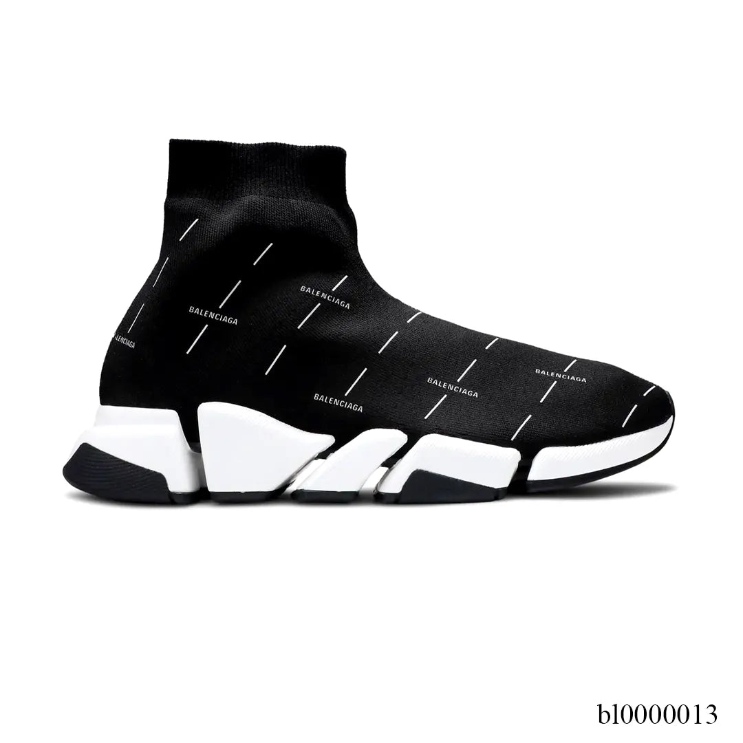 BLCG Speed 2.0 Black Logo Licence Printed Shoes Sneakers