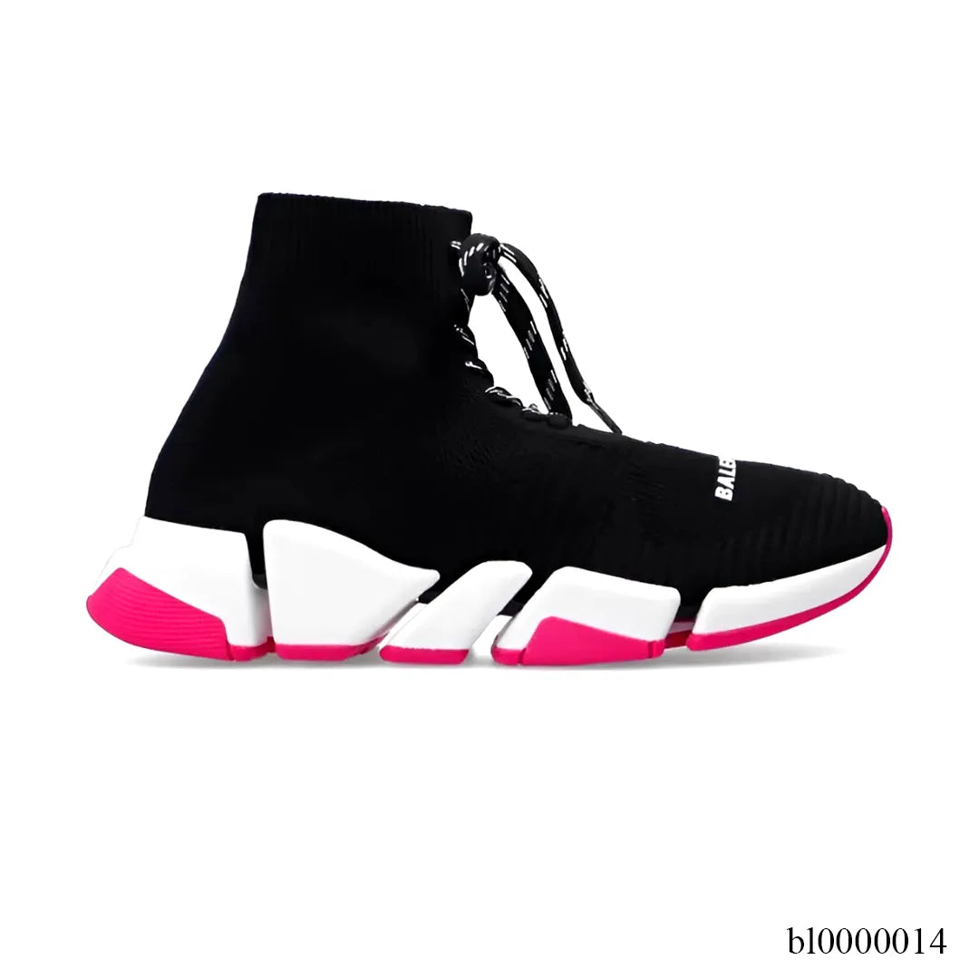 BLCG Speed 2.0 Lace-Up Black Pink Shoes Sneakers