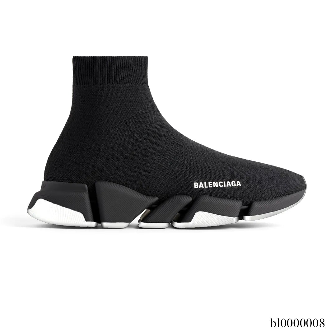 BLCG Speed 2.0 Recycled Knit Black White Shoes Sneakers