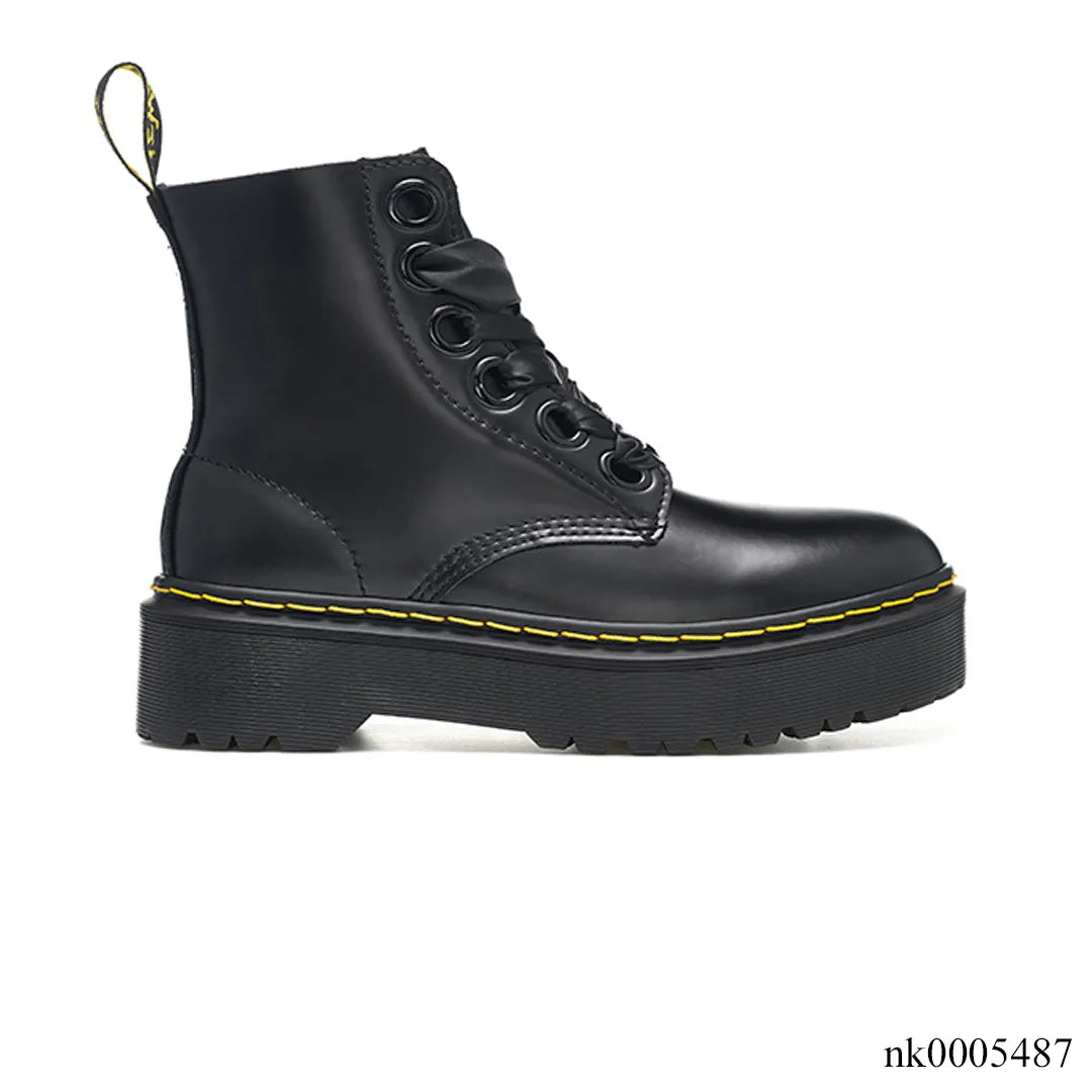 Dr. Martens Molly Leather Platform Boots Shoes Sneakers