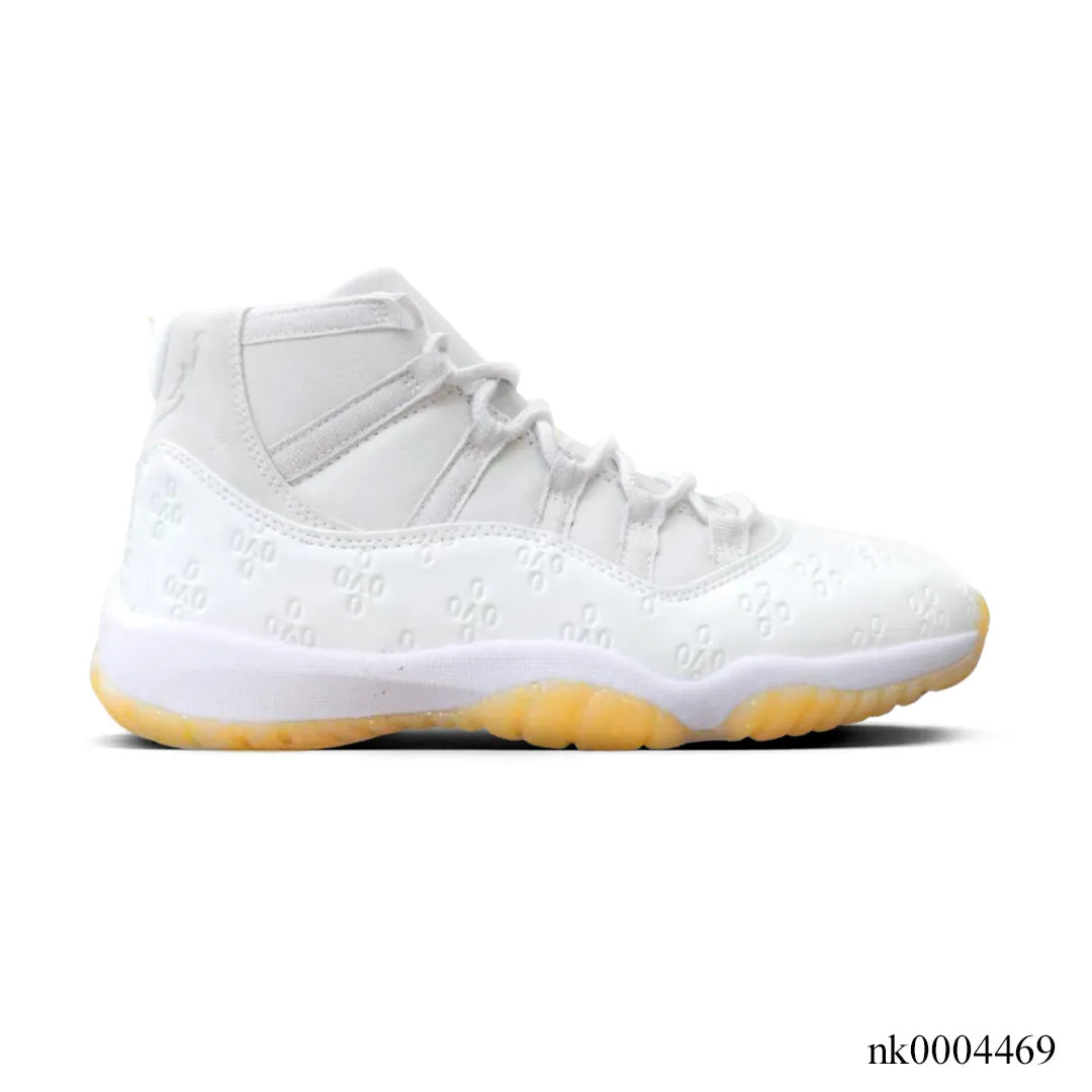 Drake x Air Jordan 11 OVO Monogram White Sample Shoes Sneakers
