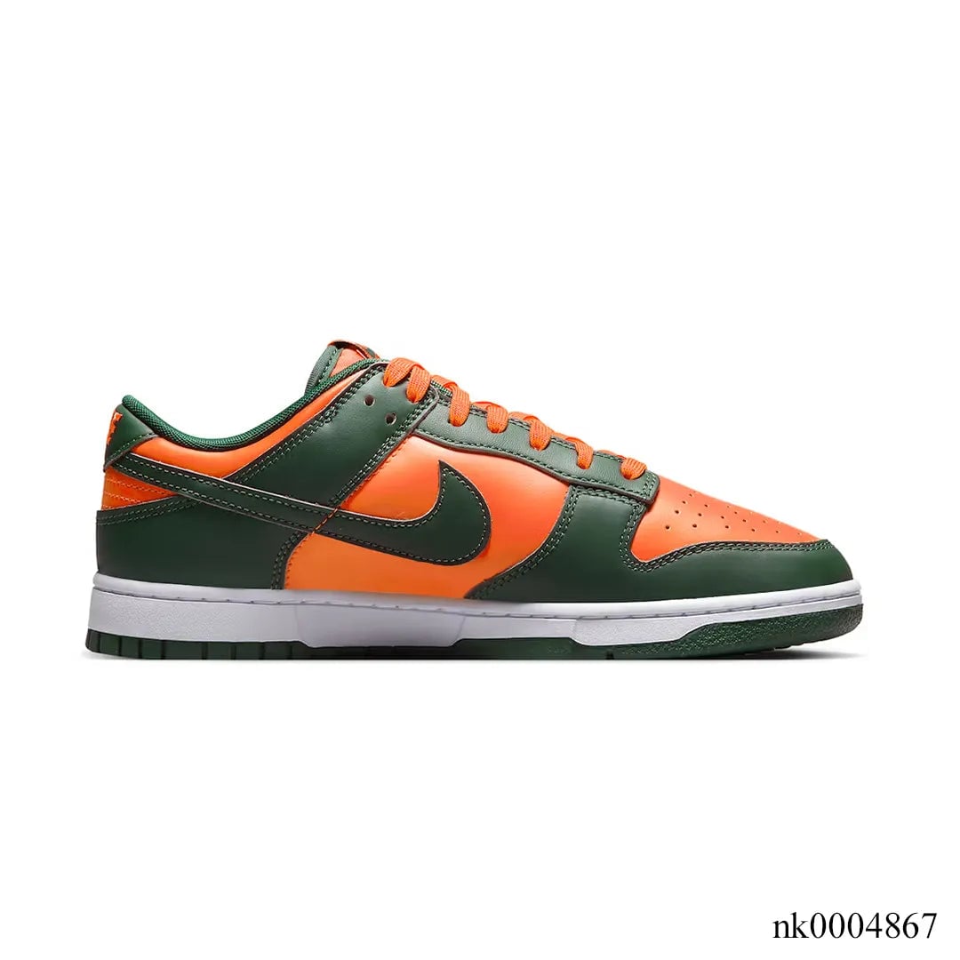 Dunk Low Retro ‘Miami Hurricanes’ Shoes Sneakers