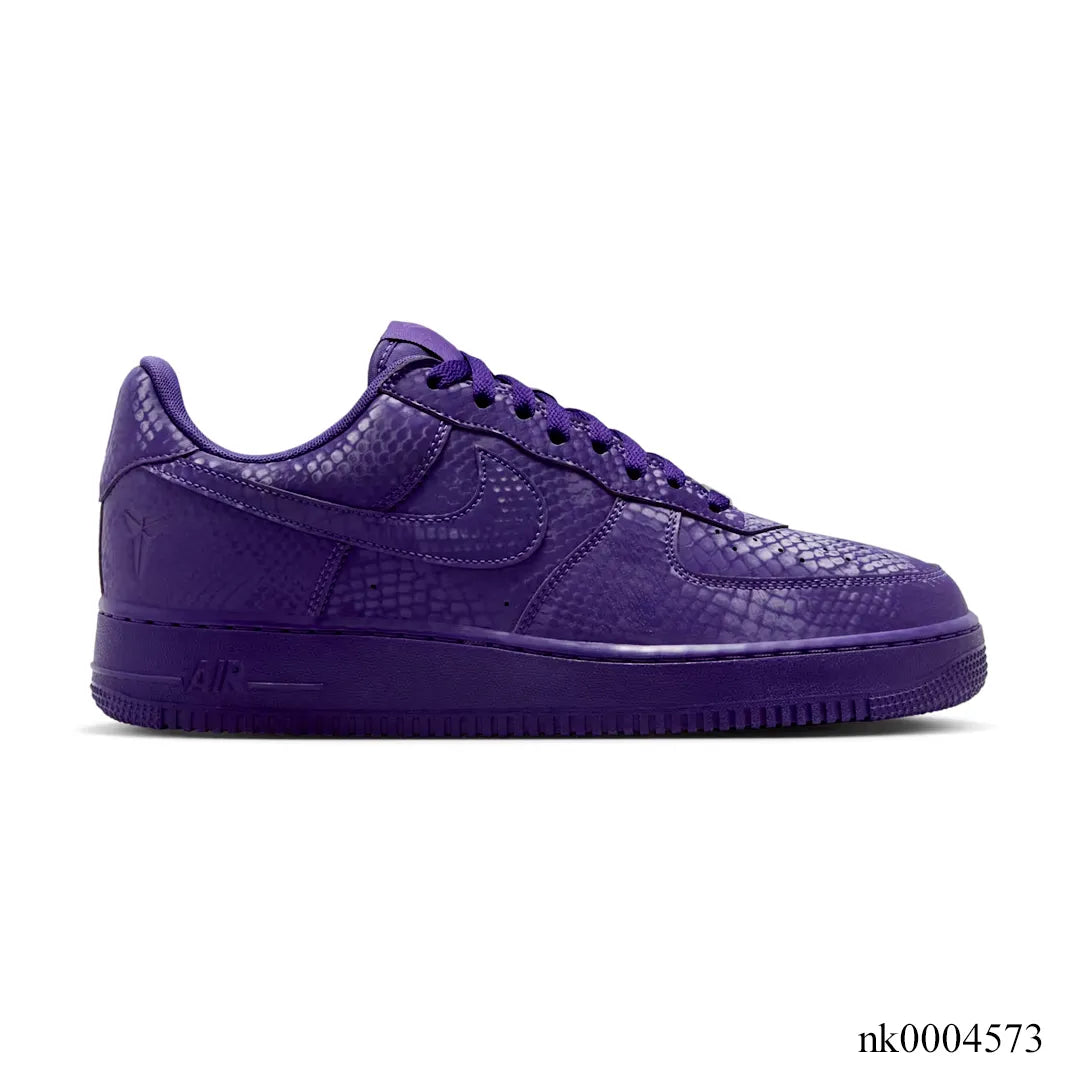 Kobe Bryant x Air Force 1 Low Court Purple Shoes Sneakers