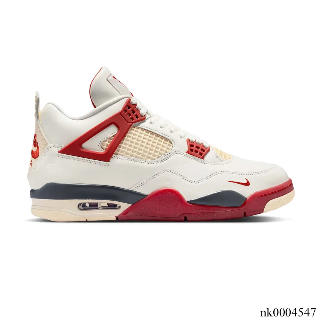 Nigel Sylvester x Air Jordan 4 Sail/ Brick After Brick Shoes Sneakers