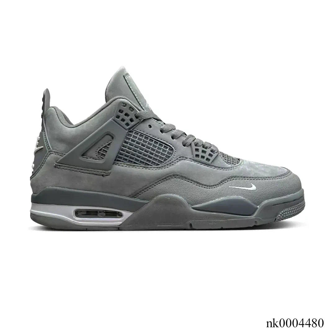 Nigel Sylvester x Air Jordan 4 Wolf Grey Shoes Sneakers