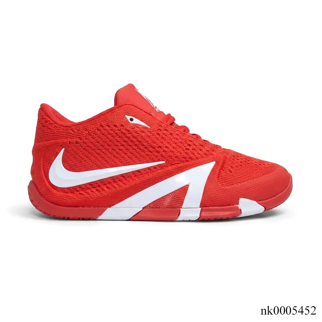 NK Ja 4 "White Swoosh Red" Shoes Sneakers
