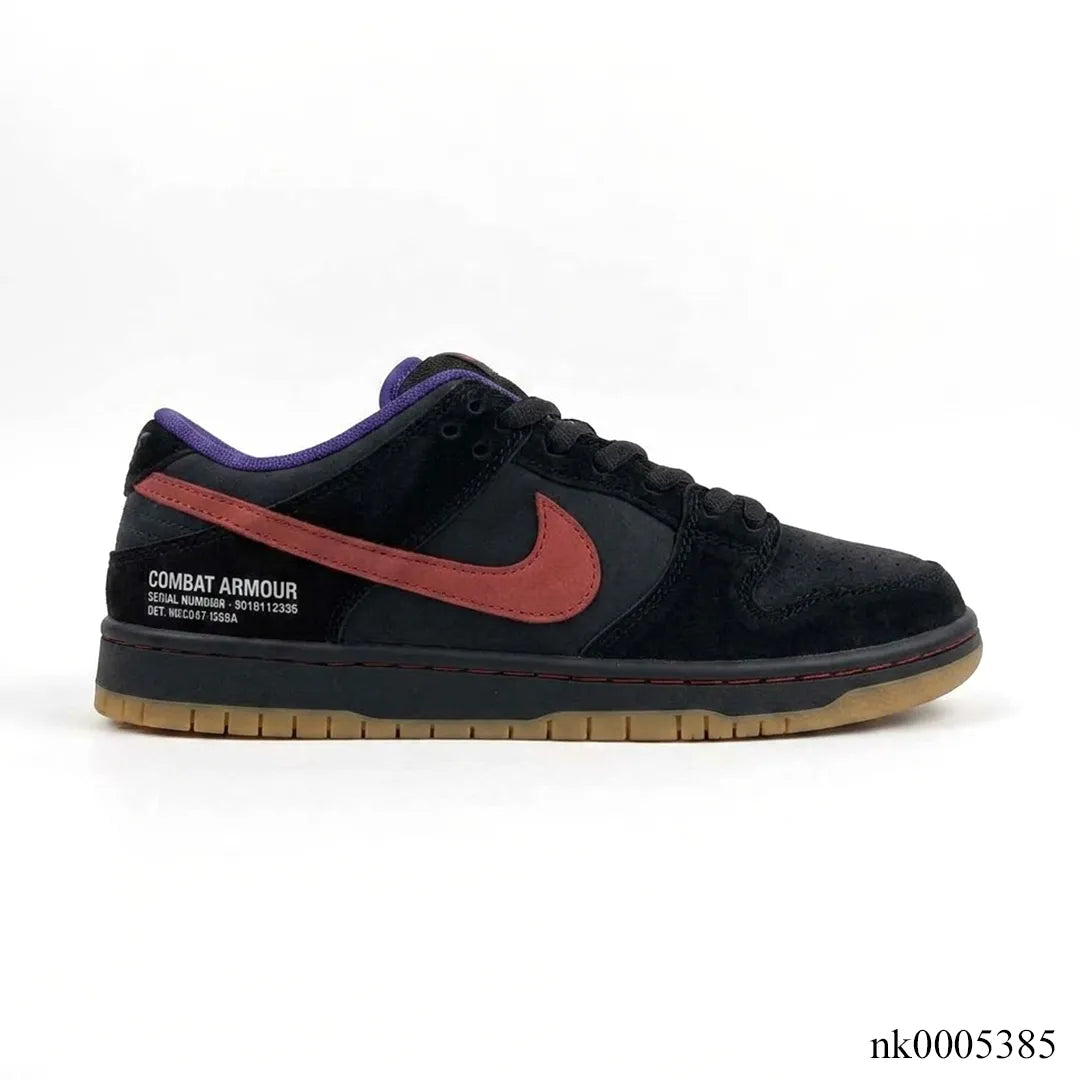 NK SB Dunk Low Pro "Persian Violet and Off Noir" Shoes Sneakers