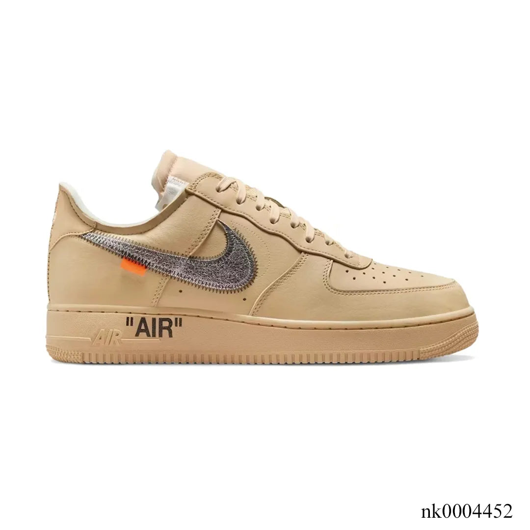 OW x Air Force 1 Low Sesame Shoes Sneakers