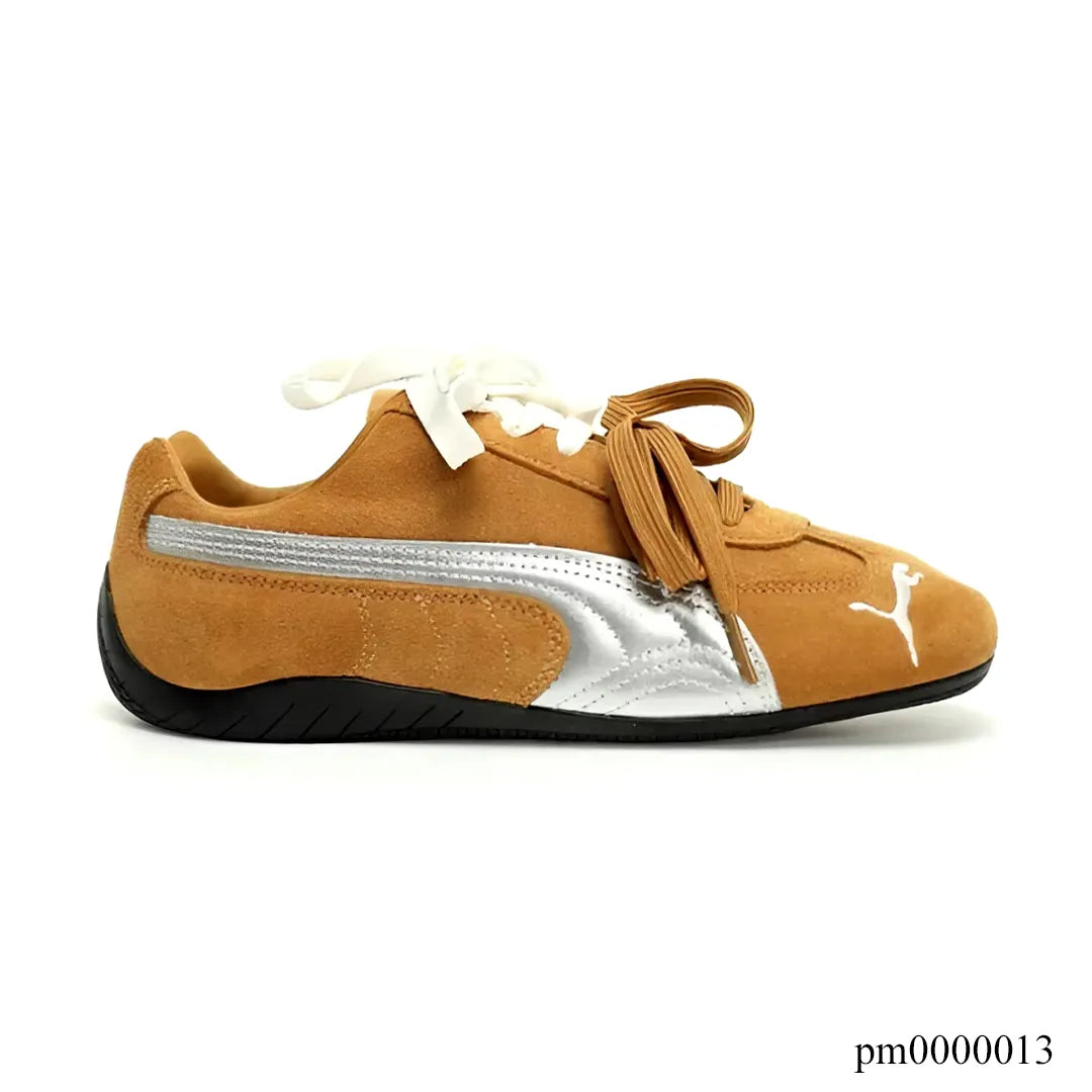 PM Speedcat Lace-up Honey Silver Shoes Sneakers