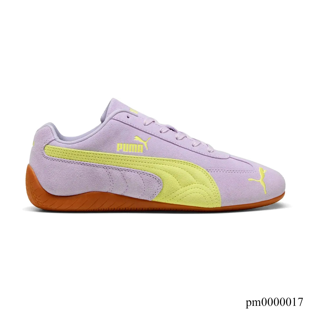 PM Speedcat OG Lilac Crush Fresh Yellow Shoes Sneakers