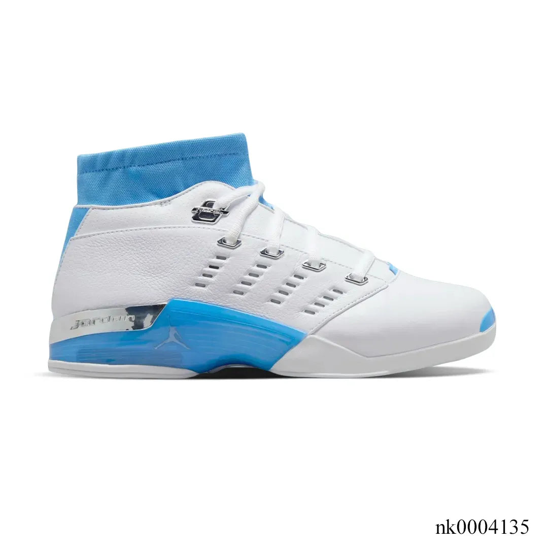 [Premium] Air Jordan 17 Low UNC University Blue Shoes Sneakers