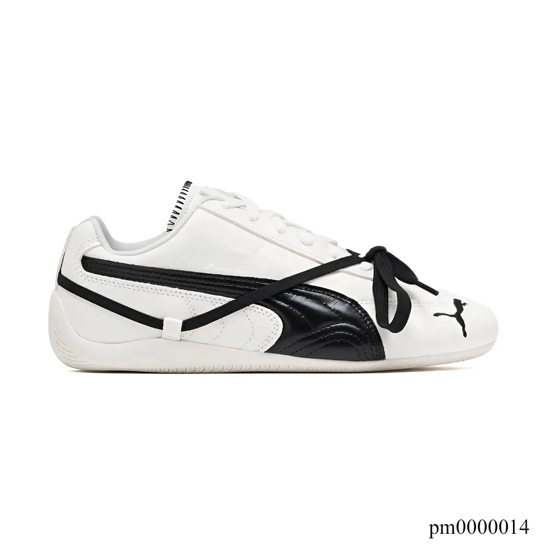 Rosé x PM Speedcat Premium Leather Warm White Shoes Sneakers