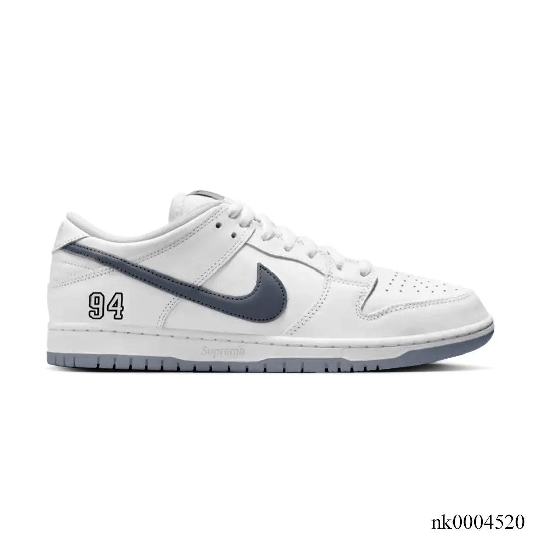 SUP x Dunk Low SB White Shoes Sneakers