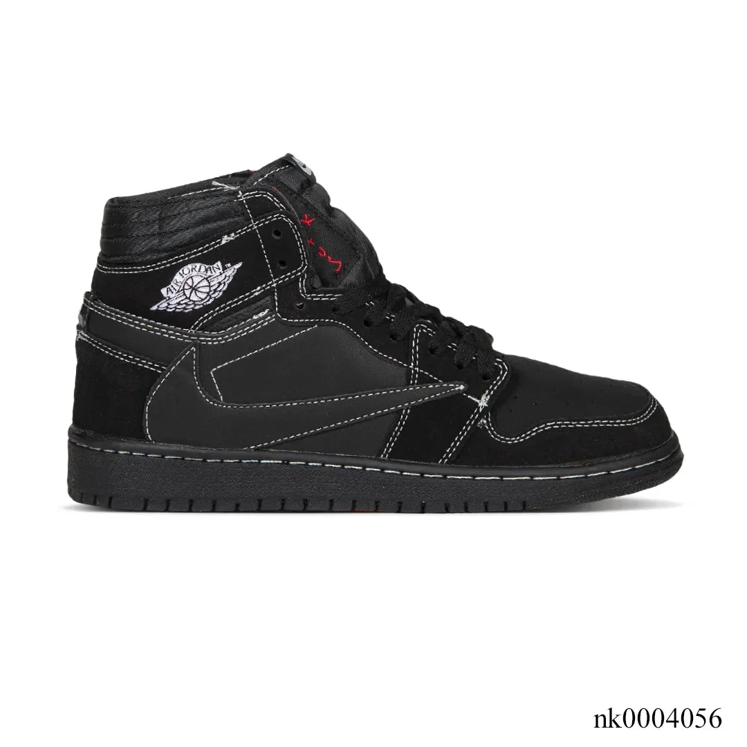 Travis Scott x Air Jordan 1 High Black Phantom Shoes Sneakers