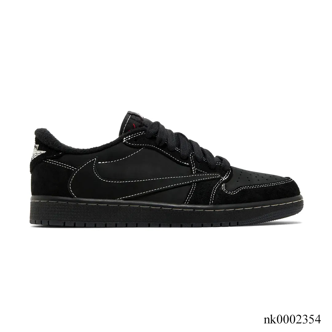 Travis Scott x Air Jordan 1 Low Black Phantom Shoes Sneakers