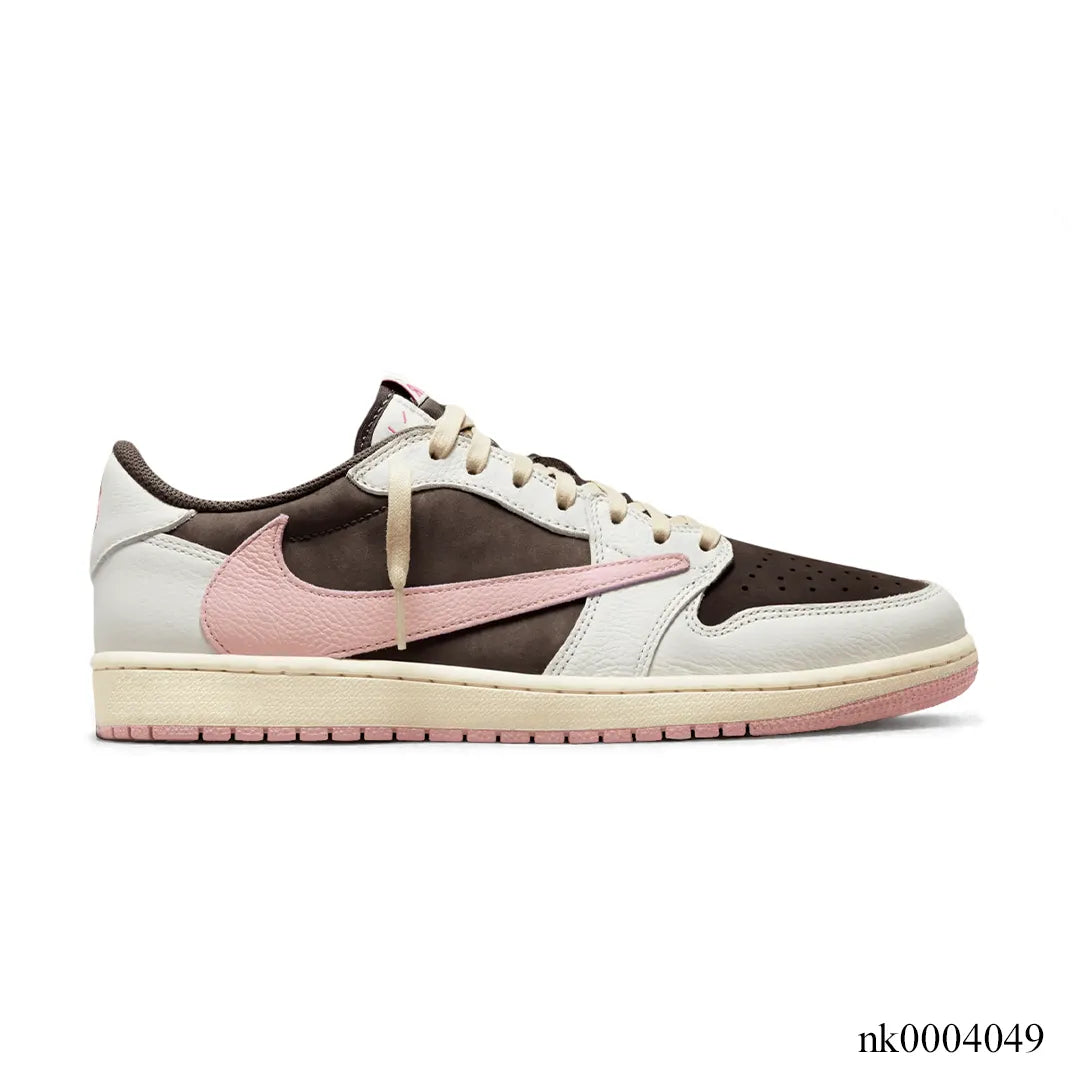 Travis Scott x Air Jordan 1 Low Dark Pony Shoes Sneakers