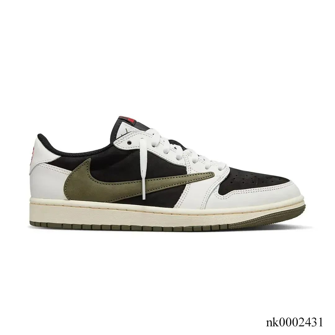 Travis Scott x Air Jordan 1 Low OG Olive Shoes Sneakers