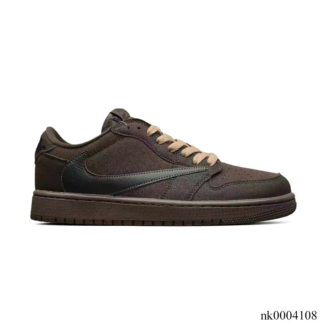 Travis Scott x Air Jordan 1 Low OG Velvet Brown Shoes Sneakers