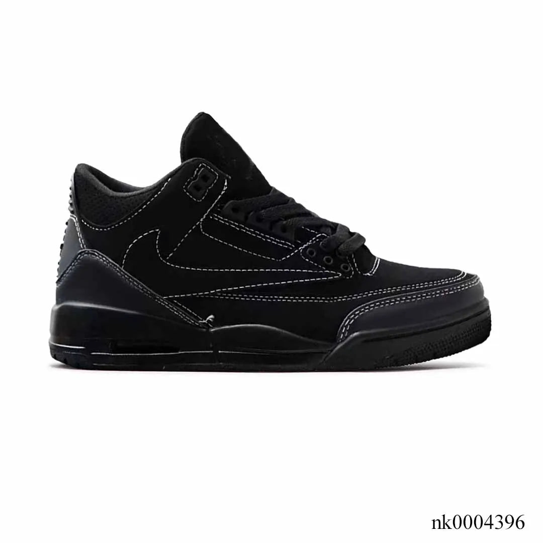 Travis Scott x Air Jordan 3 Black Cat Shoes Sneakers