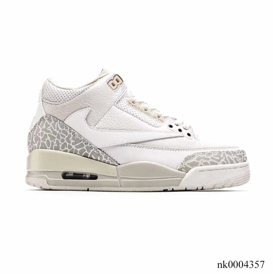 Travis Scott x Air Jordan 3 Sail Shoes Sneakers