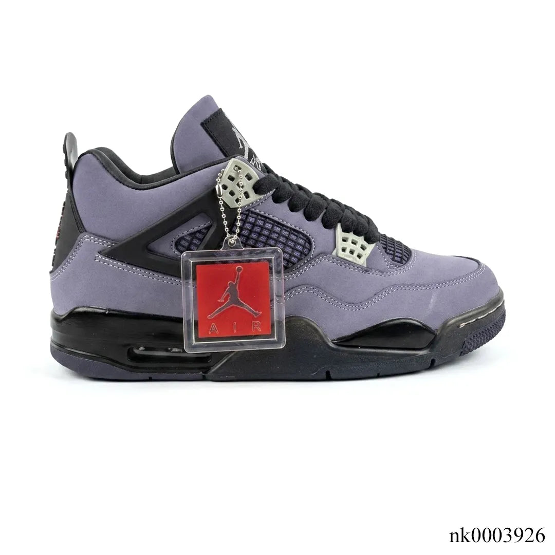 Travis Scott x Air Jordan 4 F&F Dynasty Purple Shoes Sneakers