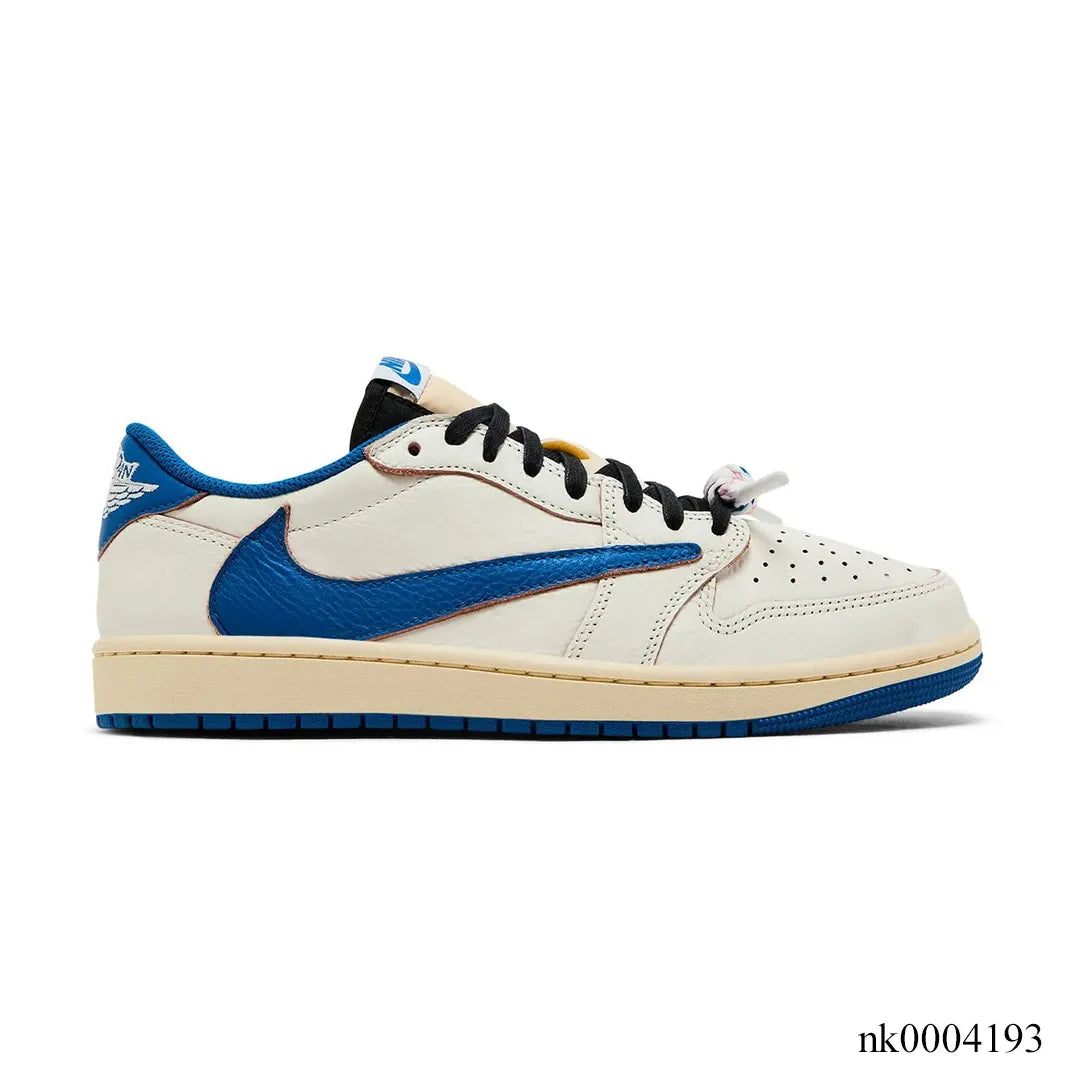 Travis Scott x Fragment x Air Jordan 1 Low 2025 Shoes Sneakers