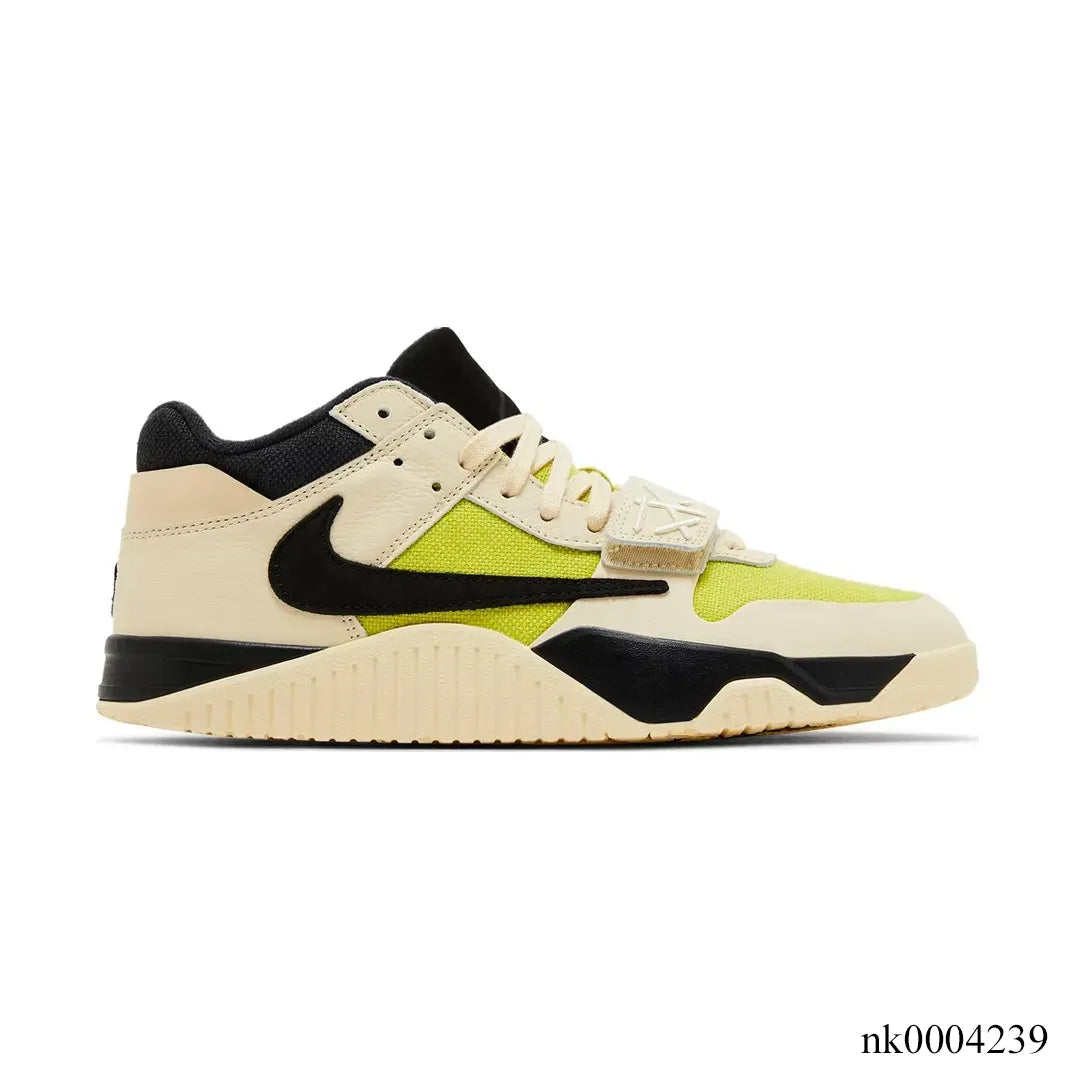 Travis Scott x Jumpman Jack Bright Cactus Shoes Sneakers